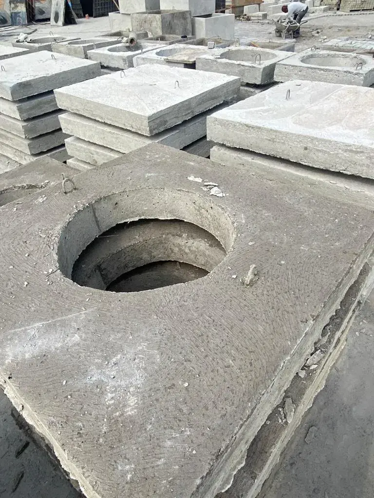 Boca de bueiro pré moldado