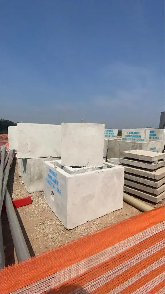 Boca de lobo pré-moldada