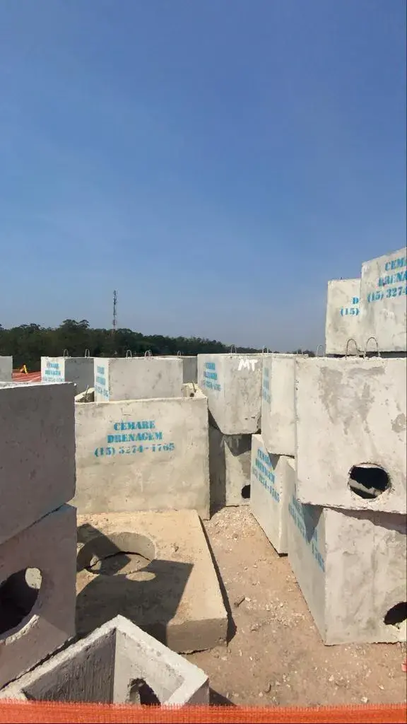 Caixa de passagem pré-moldada Guarulhos