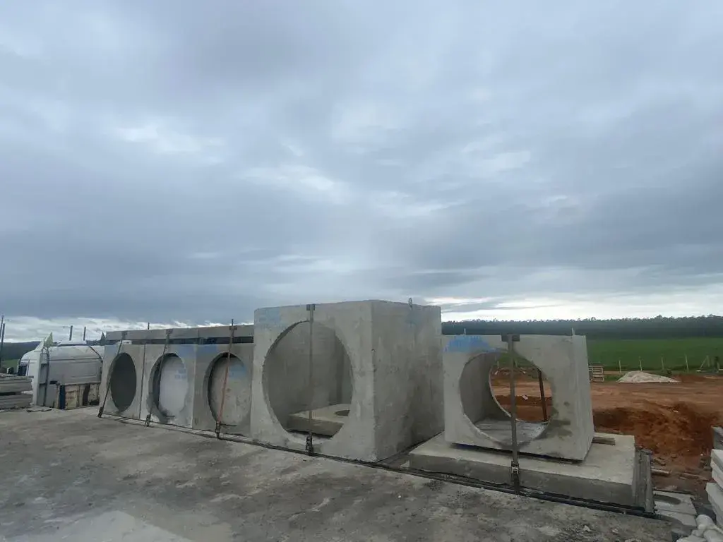 Caixa de passagem pré-moldada Jundiai